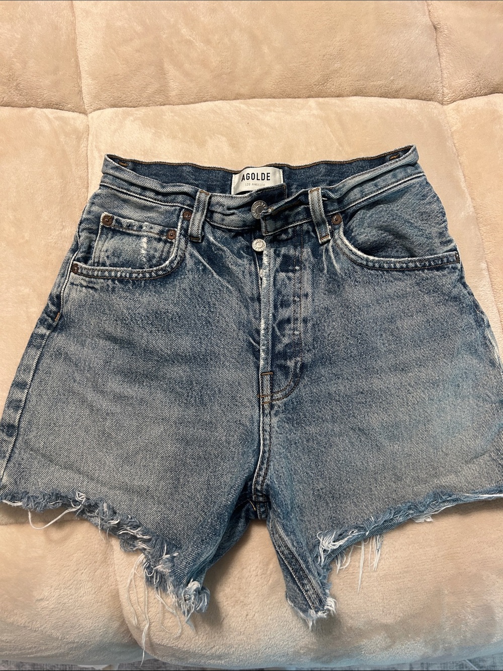 Agolde Riley High Rise Shorts